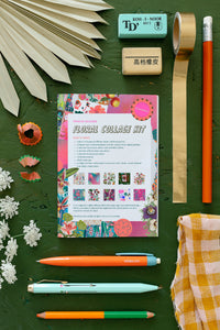 Floral Collage Kit