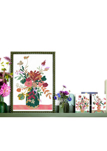 Collage Blooms Card Set I
