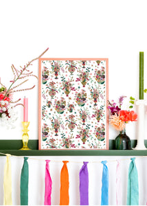 Festive Collage Wrapping Paper Set