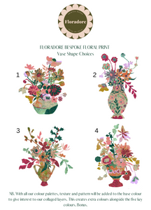 Design Your Own Floral Bouquet Print