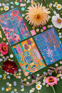 Jazz Wildflowers Postcard Pack