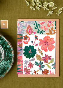 Quilt Blooms Card Set